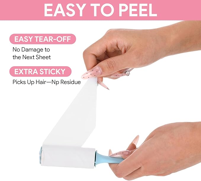 36 Pcs Mini Lint Roller for Clothes Travel Size, Travel Lint Roller for Clothes, Pet Hair, Furniture and Car Compact, Small Lint Remover Sticky Pet Hair Removal Tool for Travel