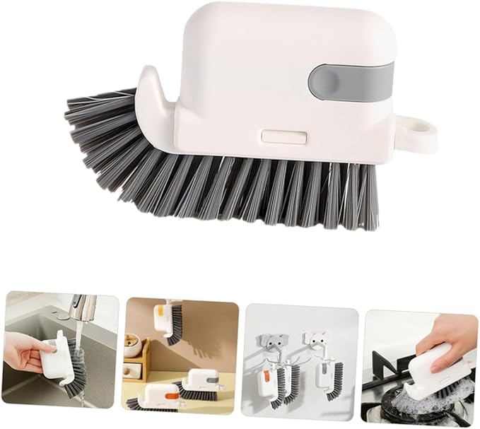 SHOWERORO Window Track Groove Cleaning Brush Tool for Home Use Removable Crevice Cleaner for Doors Sinks and Vents Versatile Cleaning