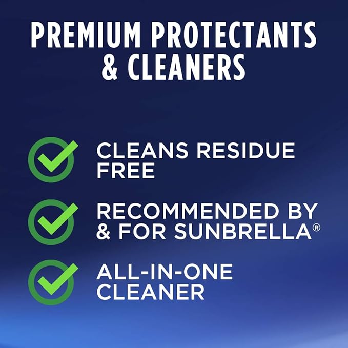 303 Products Multi-Surface Cleaner Spray, Residue-Free Cleaning for Vinyl, Fabric, Plastic & More – Safe on All Water-Safe Surfaces, Sunbrella Recommended, 16 oz (6 Pack)