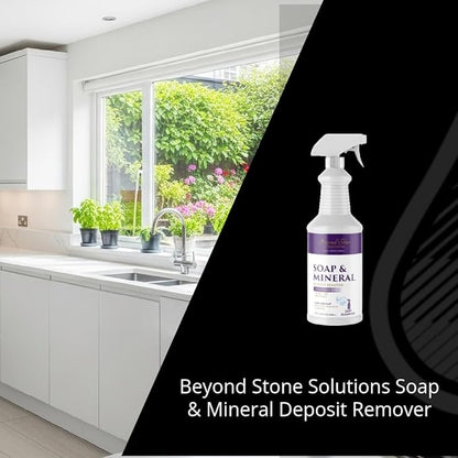 Non-Acidic Soap & Mineral Deposit Remover, 32oz