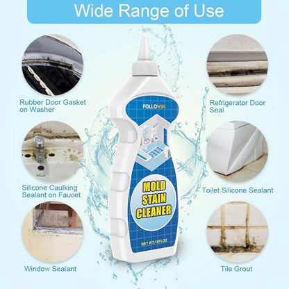 FOLLOWIN Mold and Mildew Bathroom Cleaner Gel 18oz, Coffee Machine Cleaner and Descaler, Espresso Coffee Maker Cleaner