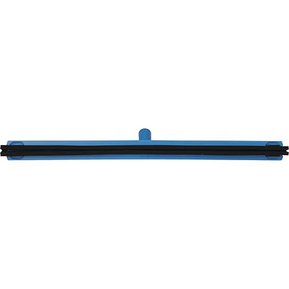 Vikan 77553 Squeegee,Fixed Head,Floor,28",PP/RB,Blue