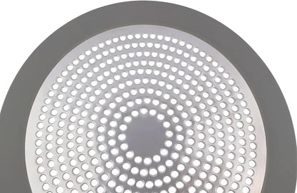 2 Pcs Shower Drain Hair Catcher 5.7"x5.7" Stainless Steel Shower Drain Cover Easy to Clean for Bathroom