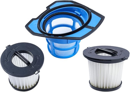 Replacement Washable and Reusable Pre Screen Filter and Pleated Filter for Hart 20-Volt Cordless Hand Vacuum HPHV34B,HPHV33B,HPHV33