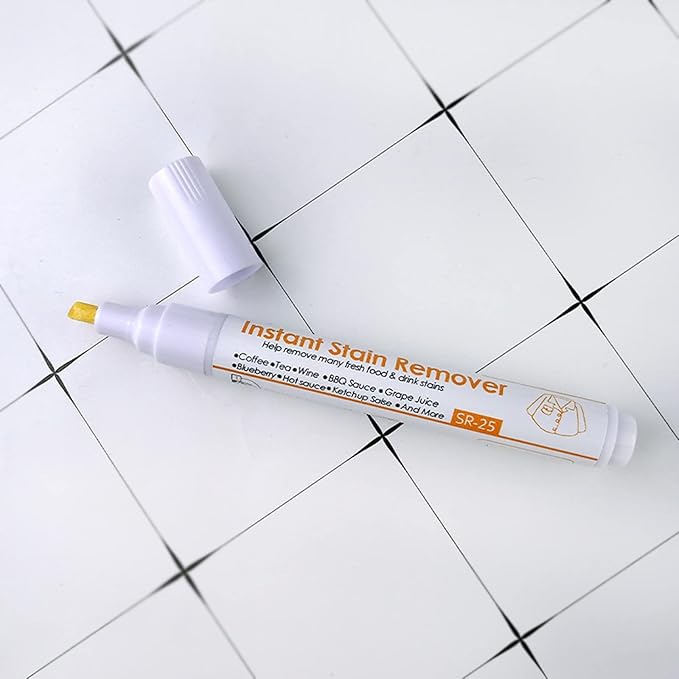 Portable Stain Remover Pen Decontamination Pen Dust Cleaner Oil Stain Cleaning Pen Brush Wipe Eliminate Fabric Clothes