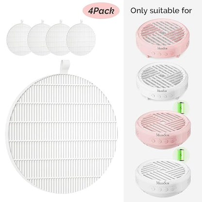 MelodySusie HPro SProR Nail Dust Collector Replacement Filter,4 Pack Reusable Dust Filter for MelodySusie HPro SProR Nail Dust Vacuum Fan Collector Extractor Electric Dust Suction Machine