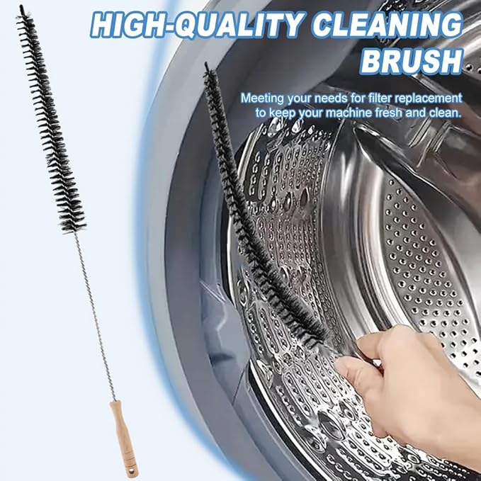 ADQ566564 Lint Filter Replacement for LG/Kenmore Dryers, Durable Stainless Steel Mesh Screen Trap with Dryer Vent Lint Brush, Filter Size 11.9 * 10.9 inch
