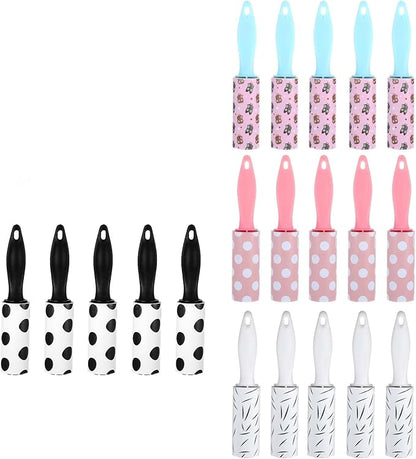 20 Pcs Bulk Mini Lint Roller for Pet Hair and Clothes Lint Roller Travel Size Removers Sticky Removing Tool for Travel, Gift Bags, Furniture, Car Seat
