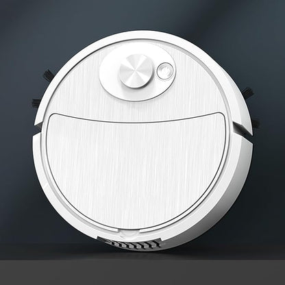 Mini Cleaner Sweeping Robot Super Suction Low Noise One Start Rechargeable Vacuum Cleaner Sweeping Mopping Robot Memory Multiple Cleaning Modes White One Size