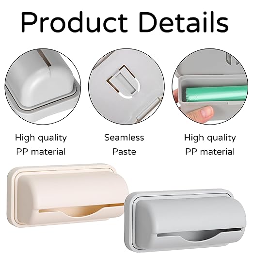2 Pcs Small Bin Liner Kit,Trash Bag Dispenser for Bottom of Can,Trash Can Liner Dispenser,Trash Can Bag Dispenser,Small Trash Bag Dispenser,Fine Liner Trash Bags,for Kitchen Bathroom Toilet