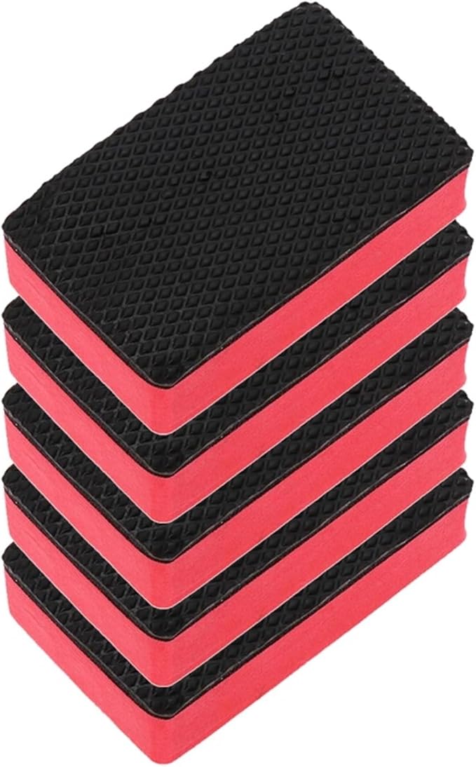 Car Magic Clay Bar Pad Decontamination Sponge Car Detailing Sponge Block Cleaning Smooth Eraser Wax Polish Pad Car Cleaning Tool(5Pcs)