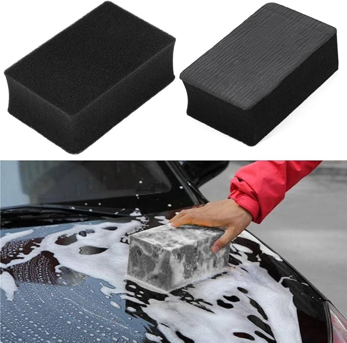 Car Auto Clay Bar Pad Sponge Block Cleaner Cleaning Eraser