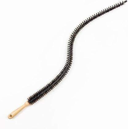 KONEX 44" Dryer Vent Cleaner Brush Flexible Lint Trap Cleaning Tool with Horsehair Bristles