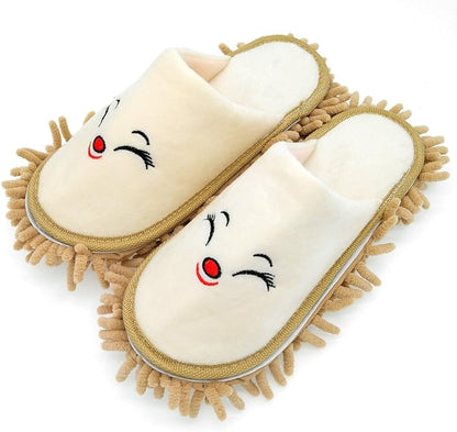 Selric Super Chenille Microfiber Washable Mop Slippers Shoes, Detachable Mopping Shoes, Floor Dust Dirt Hair Cleaner, Multi-sizes Multi-Colors Available