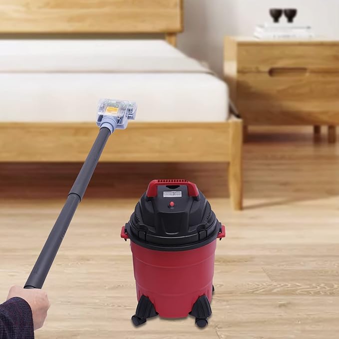 4Gal Shop Vacuum Wet and Dry 1000W, Small Vacuum Cleaner w/Filter, Portable 3-in-1 Function for Garage, Car & Workshop