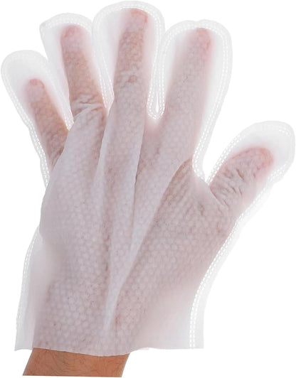 Garneck 1bag Pet Grooming Gloves for Cats Dogs Soft Pet Cleaning Gloves Sakura Fragrance No-Rinse Spa Easy Care