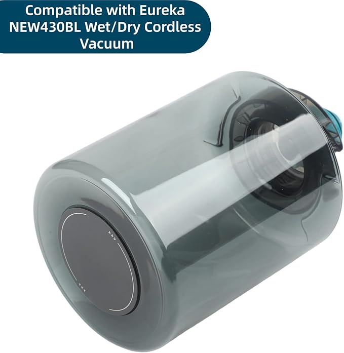 Clean Water Tank Compatible with Eureka NEW430BL Wet/Dry Cordless Vacuum，Water Tank Replacement，new430bl Cordless Wet Dry Vacuum Water Tank Parts.