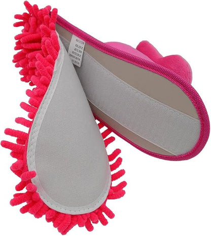 Selric Super Chenille Microfiber Washable Mop Slippers Shoes, Detachable Mopping Shoes, Floor Dust Dirt Hair Cleaner, Multi-sizes Multi-Colors Available