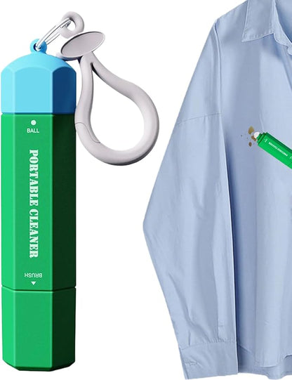 Instant Fabric Stain Eraser Pen – portable oil-removing pen, water-free cleaner | quick-action chili oil hot pot remover, travel-friendly fabric care accessory for office home outings