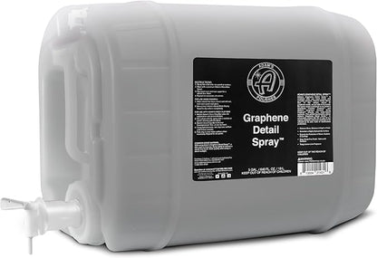 Adam's Polishes Graphene Detail Spray (5 Gallon) - Extend Protection of Waxes, Sealants, & Coatings | Waterless Detailer Spray For Car Detailing|Clay Bar, Drying Aid, Add Ceramic Graphene Protection