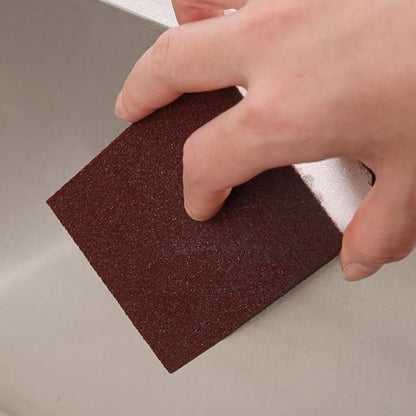 Magic Emery Cleaning Sponge, Convenient Scrub Sponge, Heavy Duty Wok Sponges with Strong Decontamination, Multi Functional Cleaning Supplies for Kitchen Pots Pans and Household Use