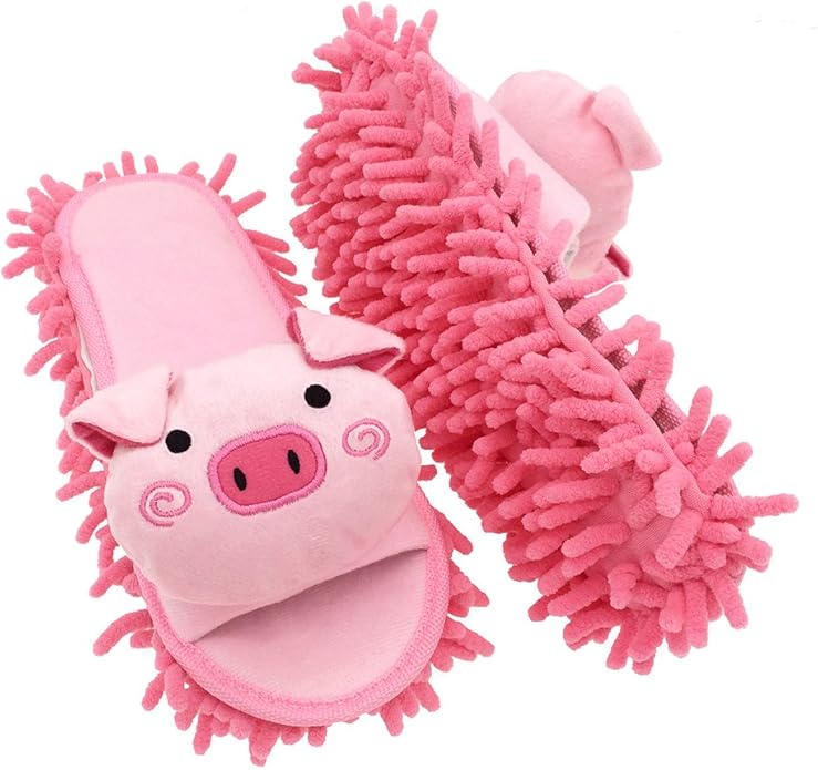 Selric Super Chenille Microfiber Washable Mop Slippers Shoes, Detachable Mopping Shoes, Floor Dust Dirt Hair Cleaner, Multi-sizes Multi-Colors Available
