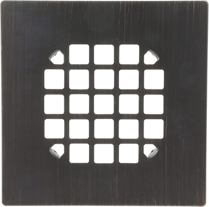 Danco 11046 Snap-In Shower Strainer & Drain Cover, Oil Rubbed Bronze
