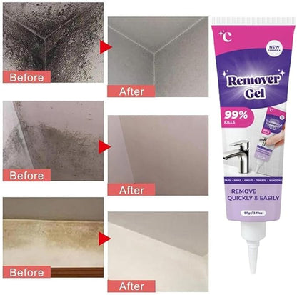 Wmool VexClean Remover Gel, Vexclean Cleaning Gel, Powerful Household CleaningGel Penetrates All Surfaces, Suitable for Bathroom and Kitchen Tile Gaps