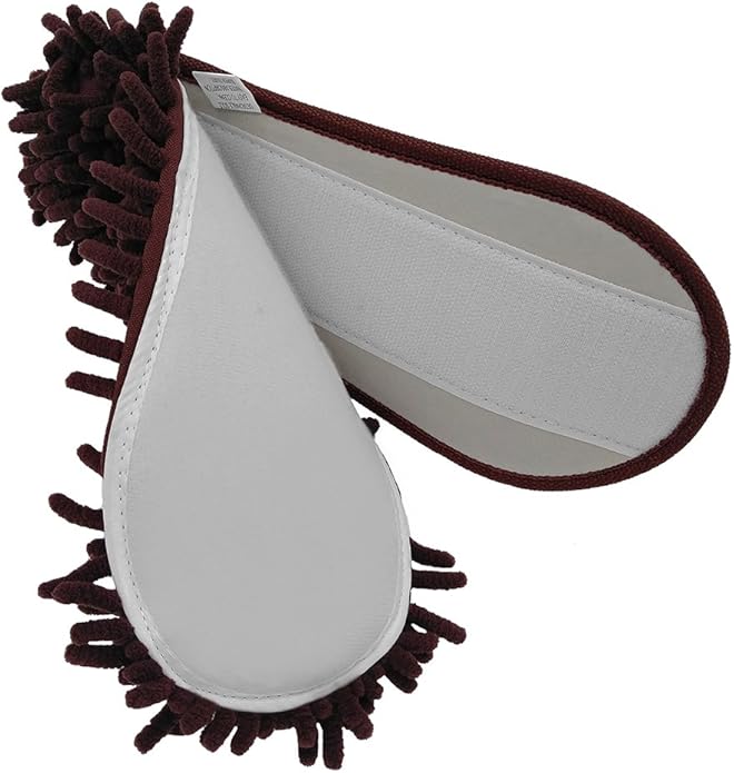 Selric Super Chenille Microfiber Washable Mop Slippers Shoes, Detachable Mopping Shoes, Floor Dust Dirt Hair Cleaner, Multi-sizes Multi-Colors Available