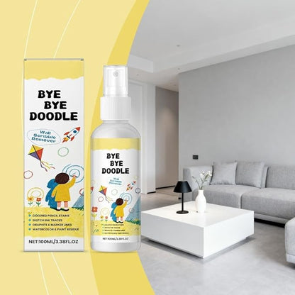 Crayon Remover for Walls- Instant Cleaning for Marker, Ink & Graffiti Stains on Wall - Safe for Painted, Whiteboard, Wallpaper - Quick Stain Remover for Home Playroom/Classroom (3)