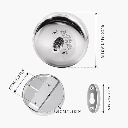 Retractable Clotheslines SUS304 Clothes Dryer with Adjustable Rope Shower Clothes Line