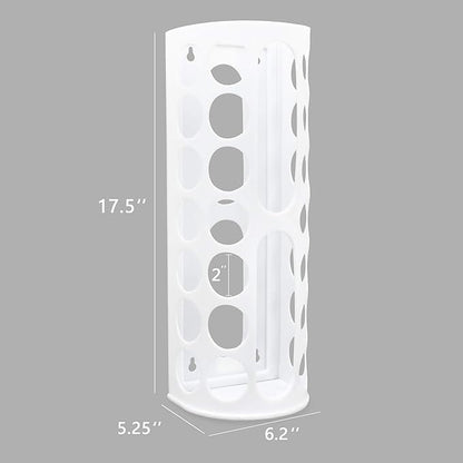 Lunies Plastic Bag Holder, Wall Mount Grocery Bag Dispenser, Trash Bag Storage organizer, Large Capacity kitchen organizer for Plastic Bag (2 packs)