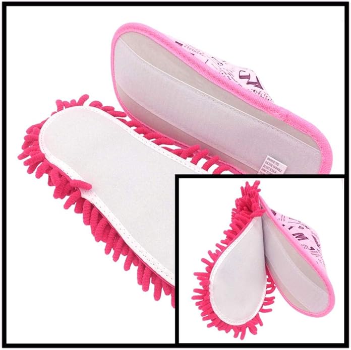 Selric Super Chenille Microfiber Washable Mop Slippers Shoes, Detachable Mopping Shoes, Floor Dust Dirt Hair Cleaner, Multi-sizes Multi-Colors Available