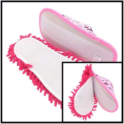 Selric Super Chenille Microfiber Washable Mop Slippers Shoes, Detachable Mopping Shoes, Floor Dust Dirt Hair Cleaner, Multi-sizes Multi-Colors Available