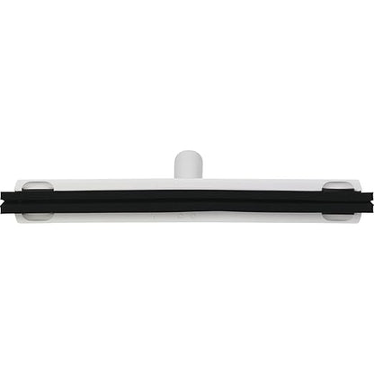 Vikan 77525 Squeegee,Fixed Head,Bench,16",PP/RB,White