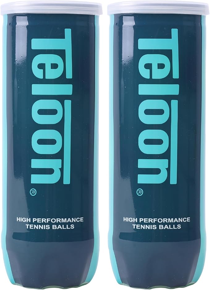 Teloon Championship Tennis Balls - Extra Duty - Regular Duty Felt Pressurized Tennis Balls