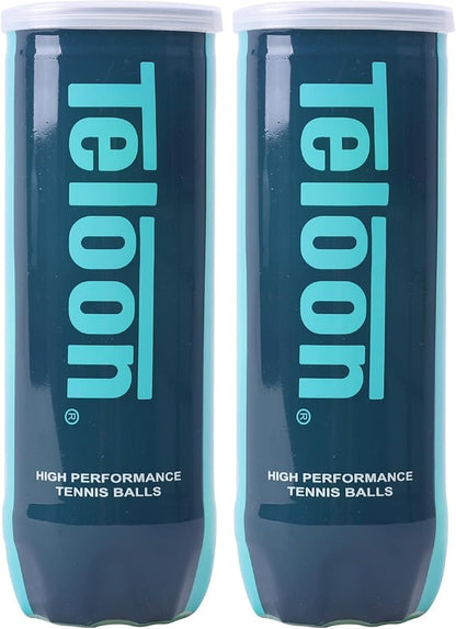 Teloon Championship Tennis Balls - Extra Duty - Regular Duty Felt Pressurized Tennis Balls