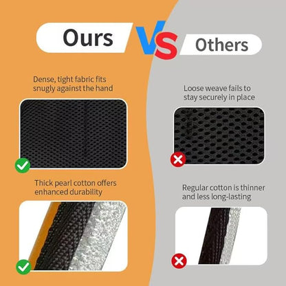 2 Pack Pet Hair Removal Gloves[Upgraded Thickened Version], Reusable Electrostatic Pet Hair Remover for Dog & Cat Hairfor Couch, Furniture, Car Seat, Carpet, Clothing (Black-up)