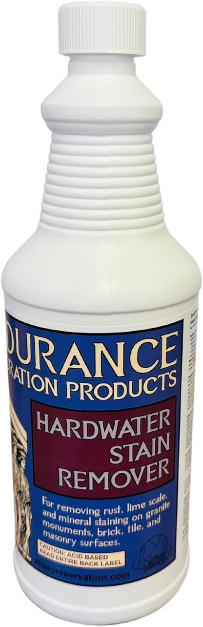 Generic Endurance Hardwater Stain Remover - Remove Hardwater Staining from Brick, Block, Granite, Grout, Clay Tile and More! - 1 Quart