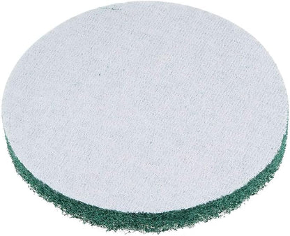 uxcell 5 Inch 240 Grit Drill Power Brush Tile Scrubber Scouring Pads Cleaning Tool 5pcs