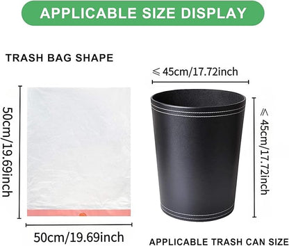 5 Gallon Trash Bags Drawstring Unscented - 1.1 Mil White Small Garbage Bags 125 Count 18 Liter Recycling Small Wastebasket Plastic Bags Kitchen Office Bathroom Liners Strong Thick Bulk Magesh