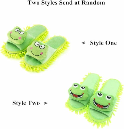 Selric Super Chenille Microfiber Washable Mop Slippers Shoes, Detachable Mopping Shoes, Floor Dust Dirt Hair Cleaner, Multi-sizes Multi-Colors Available