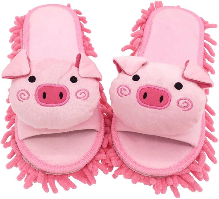 Selric Super Chenille Microfiber Washable Mop Slippers Shoes, Detachable Mopping Shoes, Floor Dust Dirt Hair Cleaner, Multi-sizes Multi-Colors Available