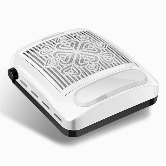 Kylara Nail Dust Collector,100W/4500RPM with Adjustable Vacuum Fan Dust Collector for Beginner DIY with Reusable Filter,Powerful Dust Suction Machine for Acrylic Nail Polishing Home/Salon
