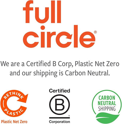 Full Circle The Ring - Bamboo Vegetable and Fruit Cleaning Brush - A Versatile Food Scrubber for Potatoes, Mushrooms, and Veggies