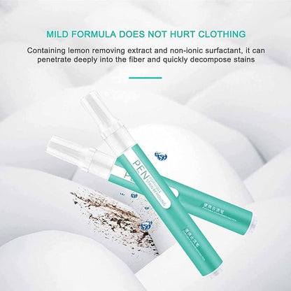 3PCS Bleach Pen for Clothing - Portable Bleach Pen for Clothing Stain Removal, Small But Powerful, Grease Stain Remover Wash Free Laundry Clean Pen, Instantly Remove Stains In Just 30 Seconds (Blue)