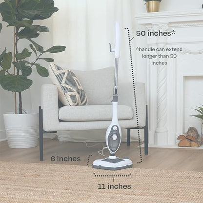 Steam & Go 10-in-1 Multi-Surface Steam Mop - Deep Clean with Heat