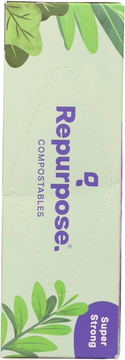 REPURPOSE Compostable 13 Gallon Tall Kitchen Bags, 12 CT