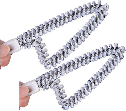 Window Cleaning Brush Sliding Door Track Brushes Window Cleaner Brush 2 Pack