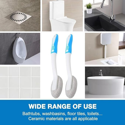 Pumice Stone for Toilet Bowl Cleaning, Toilet Pumice Stone with Handle, Powerfully Away Limescale Stain Toilet Stone Cleaning Block, Scouring Stick for Toilet, Bathroom, Kitchen Sink, Grill (1)